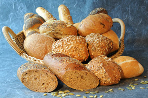 Eine leckere Vielfalt an Brötchen von der Bäckerei Leiteritz, Dippoldiswalde.